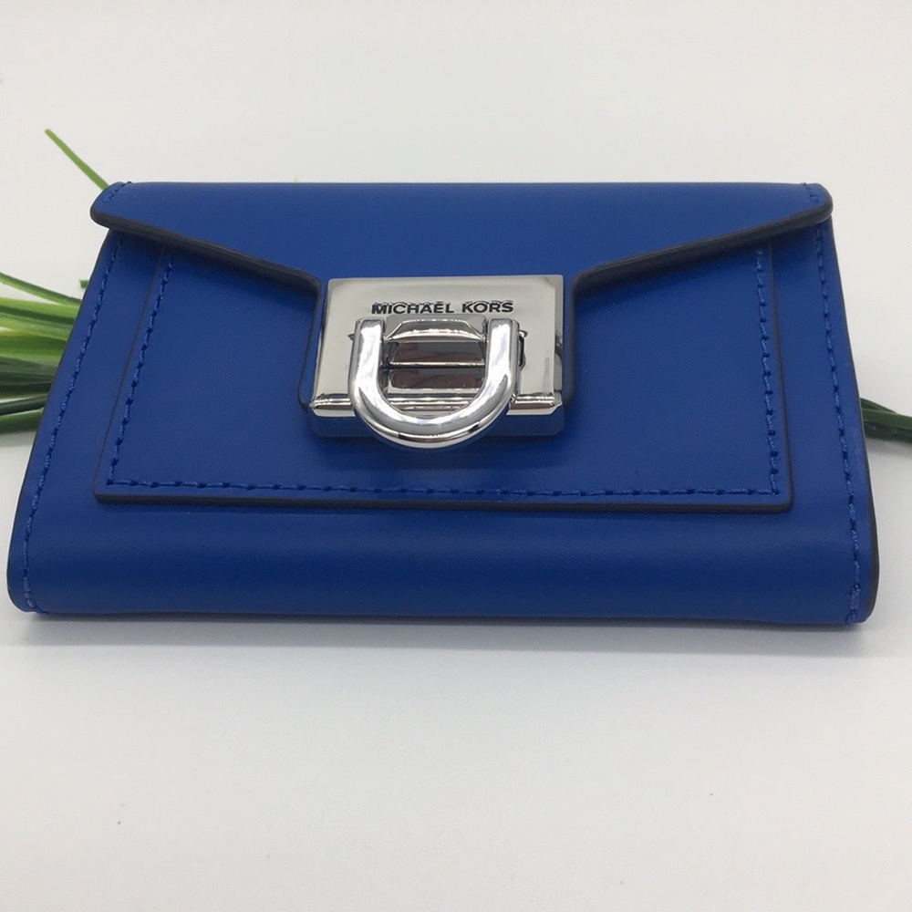 Michael Kors Manhattan SM Flap Wallet Leather - Picture 6 of 8